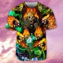 Skull With Bat Wings Baseball Jersey Gift For Husband