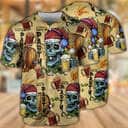 Skull Merry Xmas Baseball Jersey Gift For Him Skull Merry Xmas Baseball Jersey Gift For Him