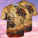 Cowboy Skull Baseball Jersey Gift For Son