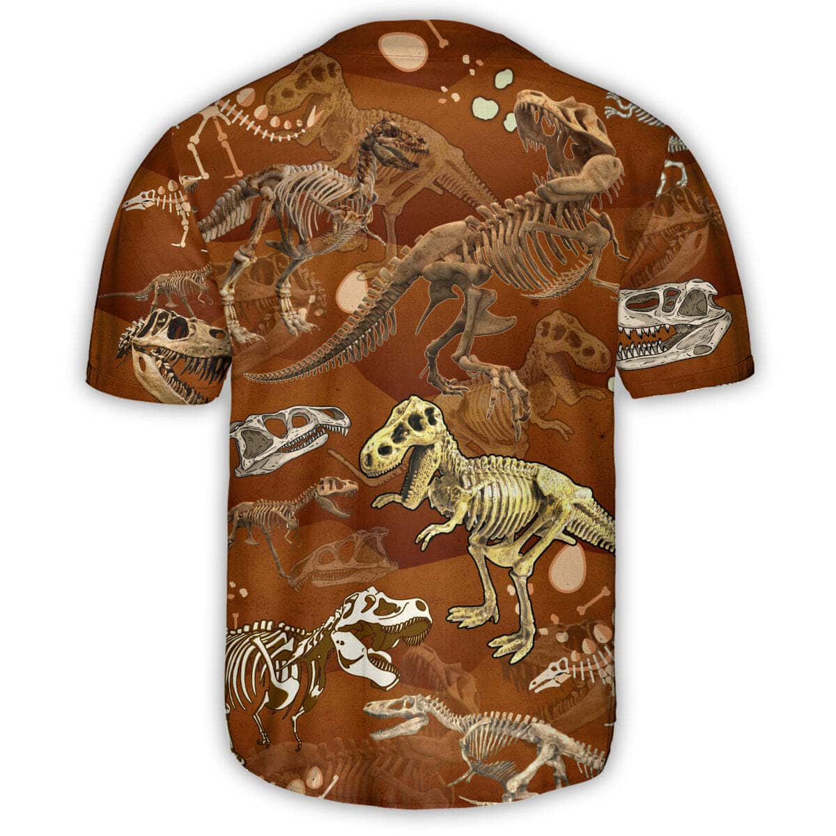 Jurassic Park Dinosaur Skull Baseball Jersey Gift For Son From Mom Jurassic Park Dinosaur Skull Baseball Jersey Gift For Son From Mom
