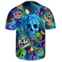 Skull Baseball Jersey The Magical Crystal Gift For Sports Dad Skull Baseball Jersey The Magical Crystal Gift For Sports Dad
