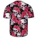 Skull And Rose Baseball Jersey Gift For Son From Dad Skull And Rose Baseball Jersey Gift For Son From Dad