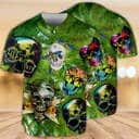 Skull Where There Is Life There Is Hope Baseball Jersey Skull Where There Is Life There Is Hope Baseball Jersey
