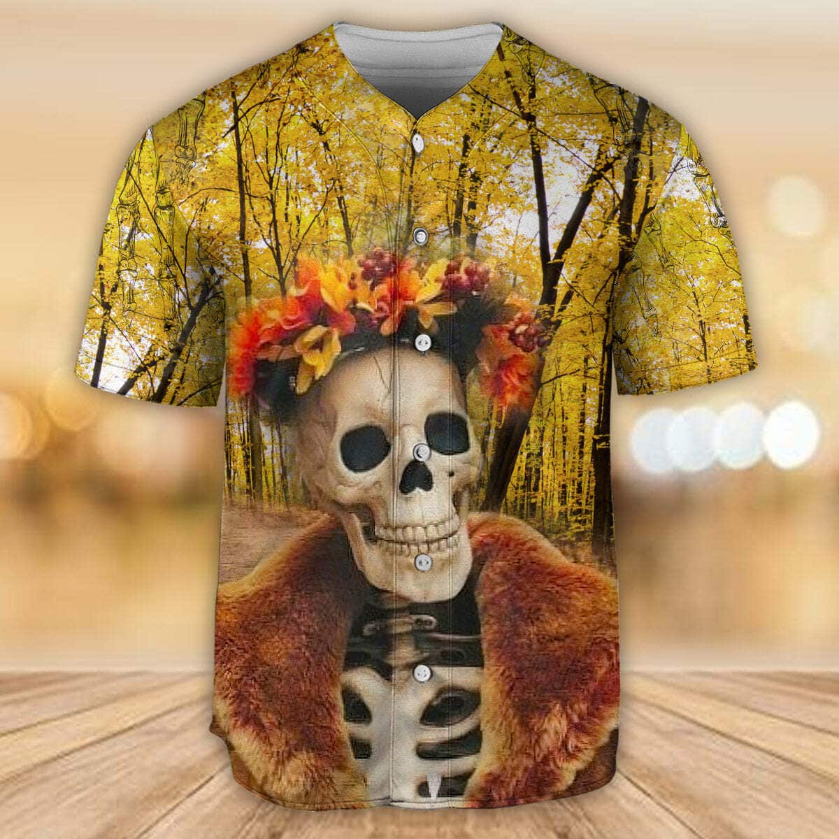 Skull Amazing Skeletonin Autumn Baseball Jersey Gift For Sporty Boyfriend Skull Amazing Skeletonin Autumn Baseball Jersey Gift For Sporty Boyfriend