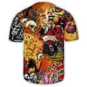 Skull Happy Valentine's Day Baseball Jersey Gift For Sporty Boyfriend