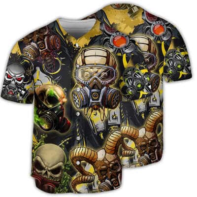 Skull Baseball Jersey Gift For Son From Father Skull Baseball Jersey Gift For Son From Father