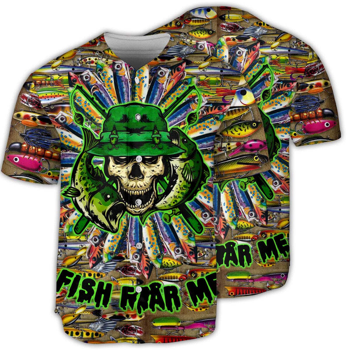Skull Just A Man Loves Fishing Baseball Jersey Gift For Son From Mom Skull Just A Man Loves Fishing Baseball Jersey Gift For Son From Mom