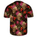 Skull Amazing Flowers Sugar Baseball Jersey Gift For Best Friend Skull Amazing Flowers Sugar Baseball Jersey Gift For Best Friend