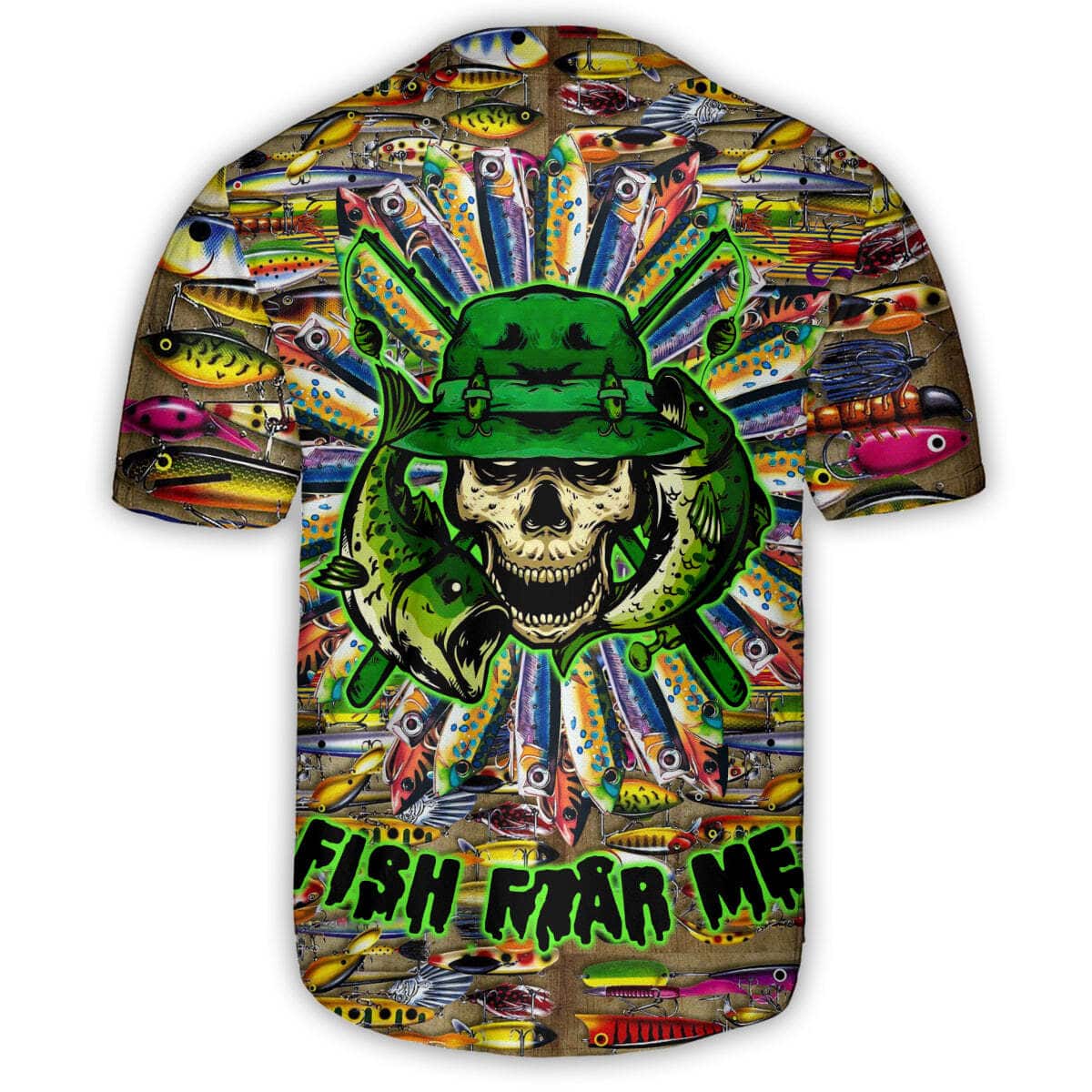 Skull Just A Man Loves Fishing Baseball Jersey Gift For Son From Mom Skull Just A Man Loves Fishing Baseball Jersey Gift For Son From Mom
