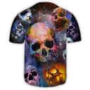 Skull Baseball Jersey Birthday Gift For Son From Father