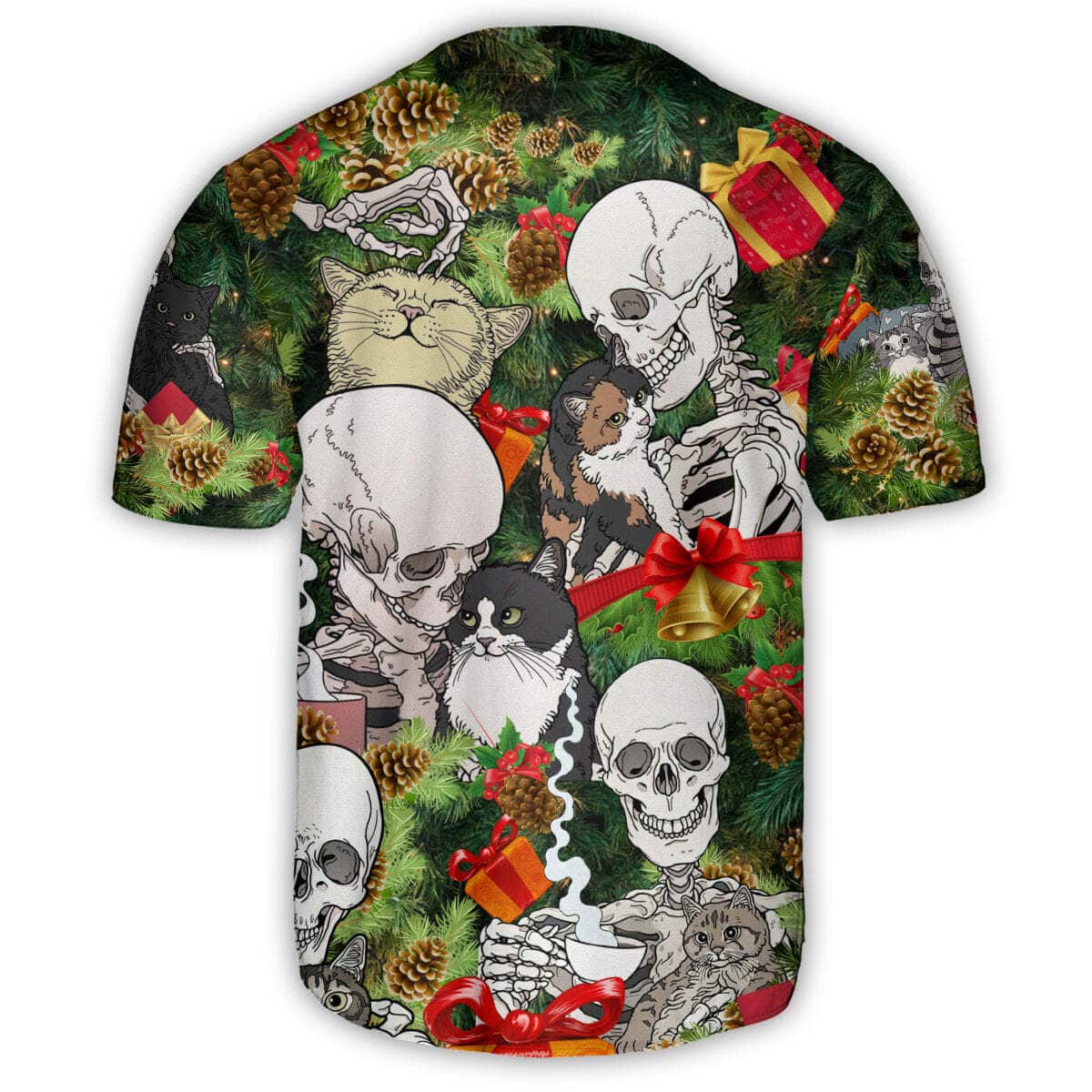 Skull Baseball Jersey My Cat And I Talk Sht About You Skull Baseball Jersey My Cat And I Talk Sht About You
