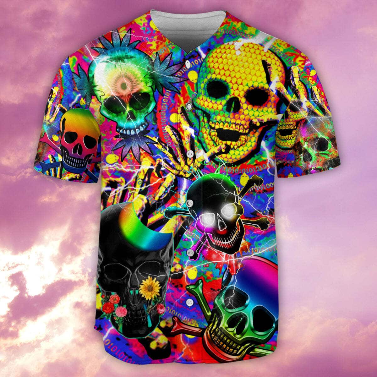 Skull Sweet Say Hi Baseball Jersey Gift For Best Friend Skull Sweet Say Hi Baseball Jersey Gift For Best Friend