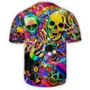 Skull Sweet Say Hi Baseball Jersey Gift For Best Friend Skull Sweet Say Hi Baseball Jersey Gift For Best Friend