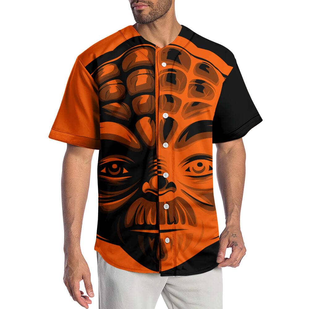 Halloween Costumes Star Wars Yoda Two-Faced Baseball Jersey Halloween Costumes Star Wars Yoda Two-Faced Baseball Jersey