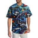 Star Trek Starry Night Fantasy Ships Baseball Jersey Gift For Him
