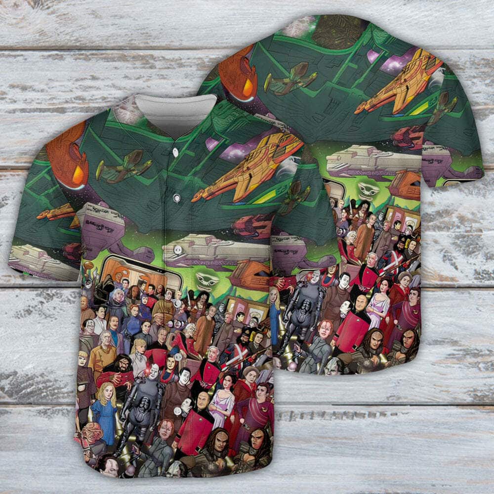 30th Anniversary Of Star Trek The Next Generation Baseball Jersey 30th Anniversary Of Star Trek The Next Generation Baseball Jersey