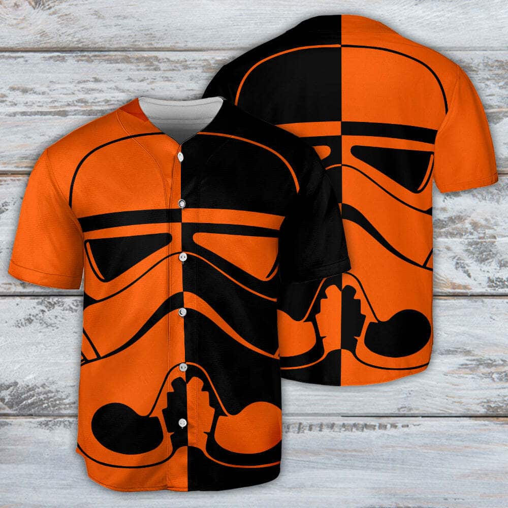 Halloween Costumes Star Wars Stormtrooper Two-Faced Baseball Jersey Halloween Costumes Star Wars Stormtrooper Two-Faced Baseball Jersey