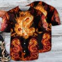 Dragon And Fireball Madness Baseball Jersey Gift For Sporty Husband Dragon And Fireball Madness Baseball Jersey Gift For Sporty Husband