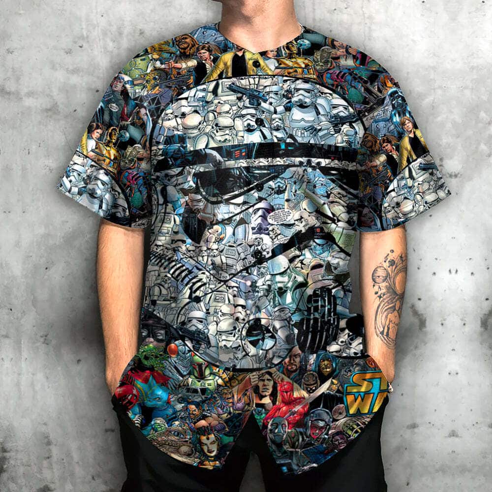 Stormtrooper Baseball Jersey Let Me See Your Identification Gift For Star Wars Fans