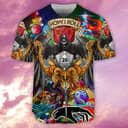 Skull D20 How I Roll Baseball Jersey Gift For Sports Dad Skull D20 How I Roll Baseball Jersey Gift For Sports Dad