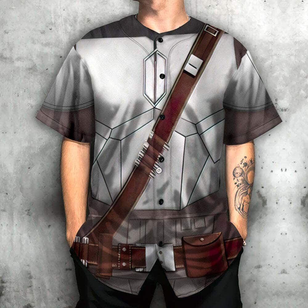 Star Wars Baseball Jersey Beskar Cosplay Birthday Gift For Best Friends