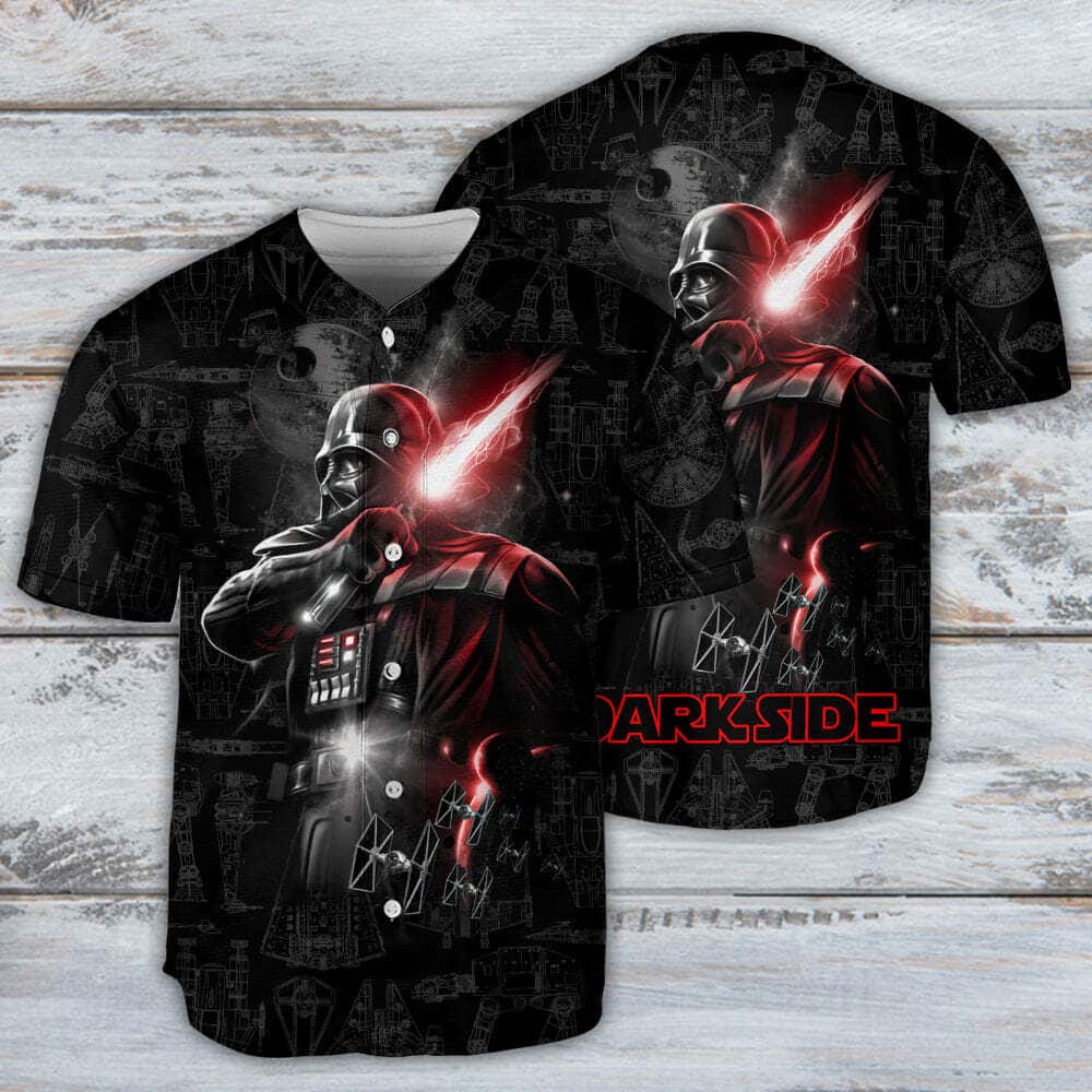 Darth Vader Star Wars Baseball Jersey Dark Side Rising Gift For Son Darth Vader Star Wars Baseball Jersey Dark Side Rising Gift For Son