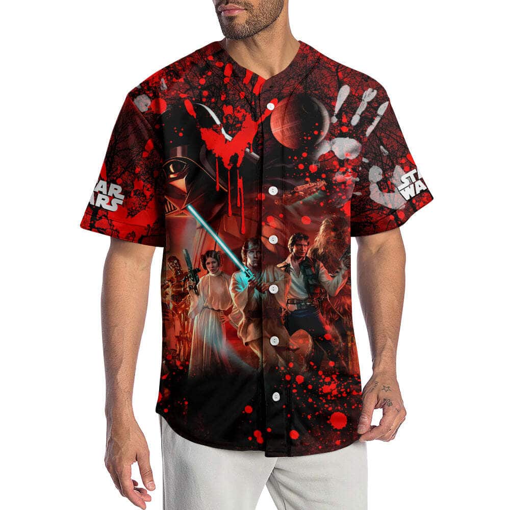 Star Wars Baseball Jersey Halloween Gift For Best Friends Star Wars Baseball Jersey Halloween Gift For Best Friends