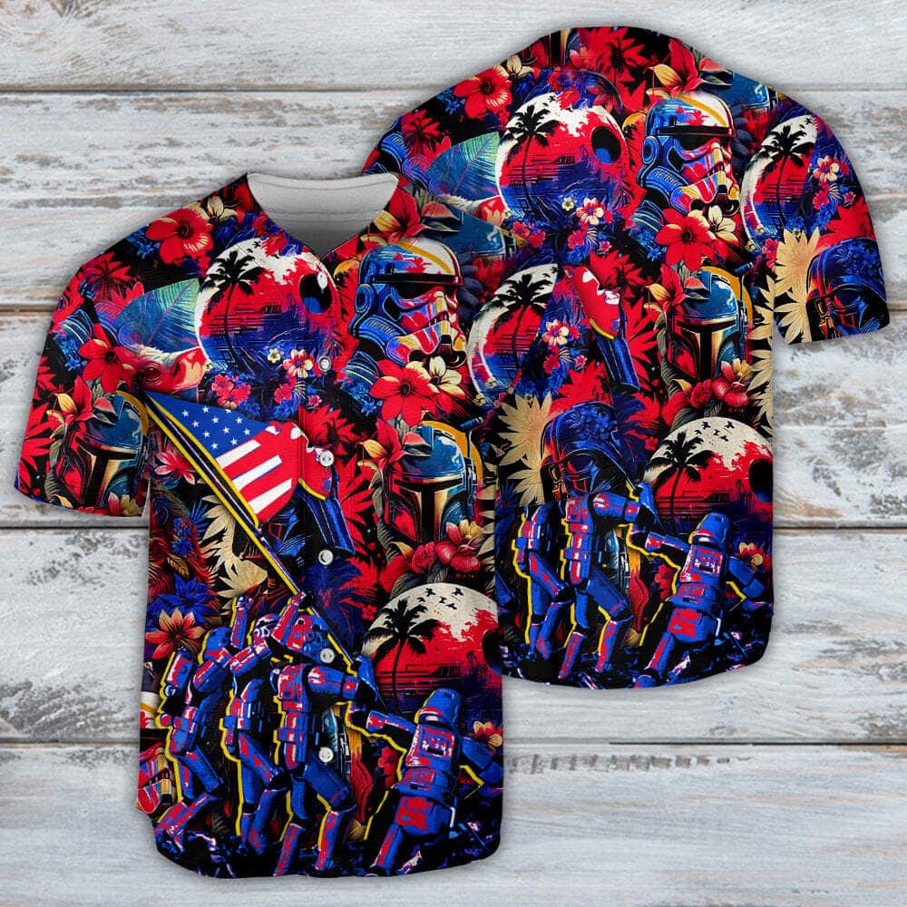 Special Synthwave Star Wars Baseball Jersey Independence Day Gift For Son From Mom Special Synthwave Star Wars Baseball Jersey Independence Day Gift For Son From Mom