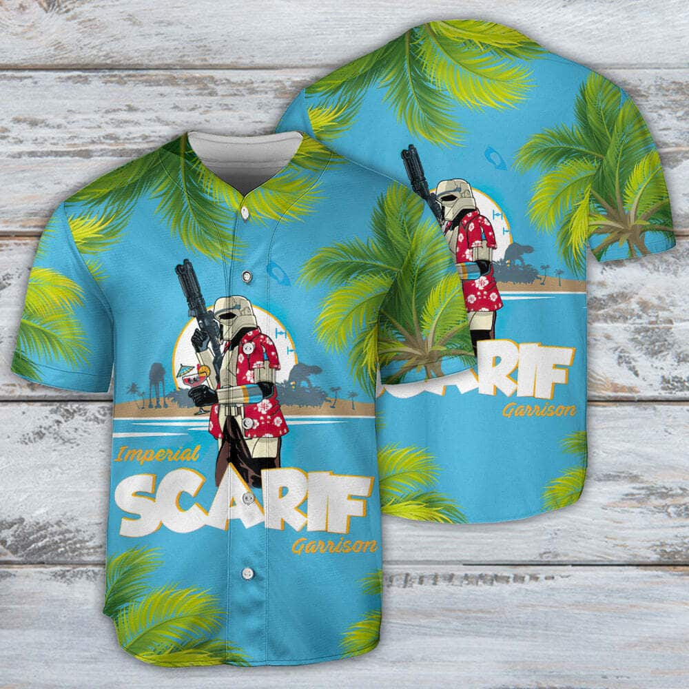 Star Wars Baseball Jersey Scarif Trooper Birthday Gift For Son