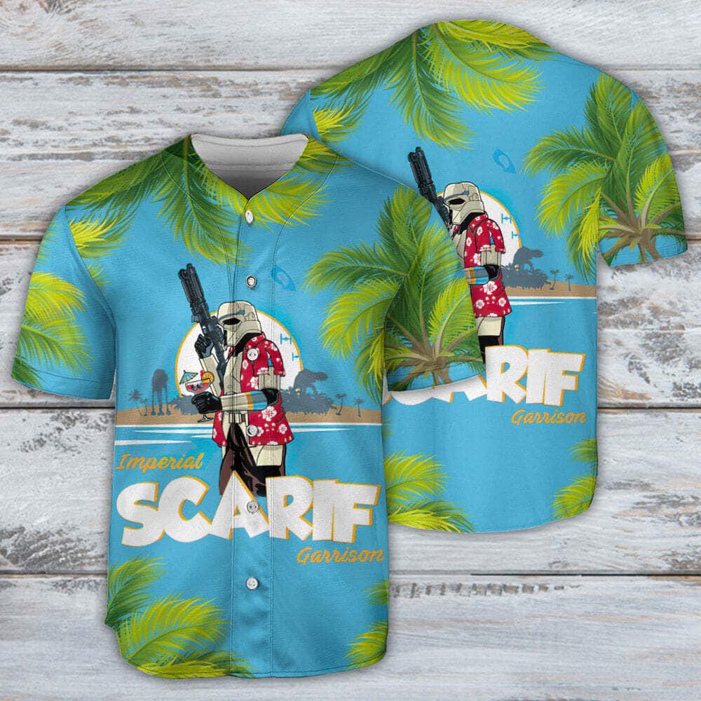 Star Wars Baseball Jersey Scarif Trooper Birthday Gift For Son Star Wars Baseball Jersey Scarif Trooper Birthday Gift For Son