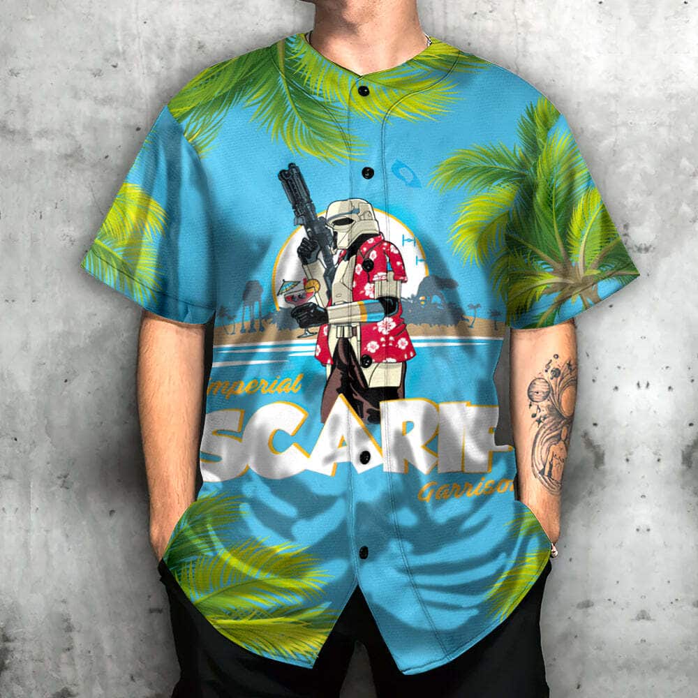 Star Wars Baseball Jersey Scarif Trooper Birthday Gift For Son Star Wars Baseball Jersey Scarif Trooper Birthday Gift For Son