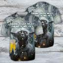 Yoda Star Wars Baseball Jersey Drink Beer Must There Is No Try