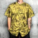 Yellow Star Wars Baseball Jersey Space Ships Gift For Son From Mom