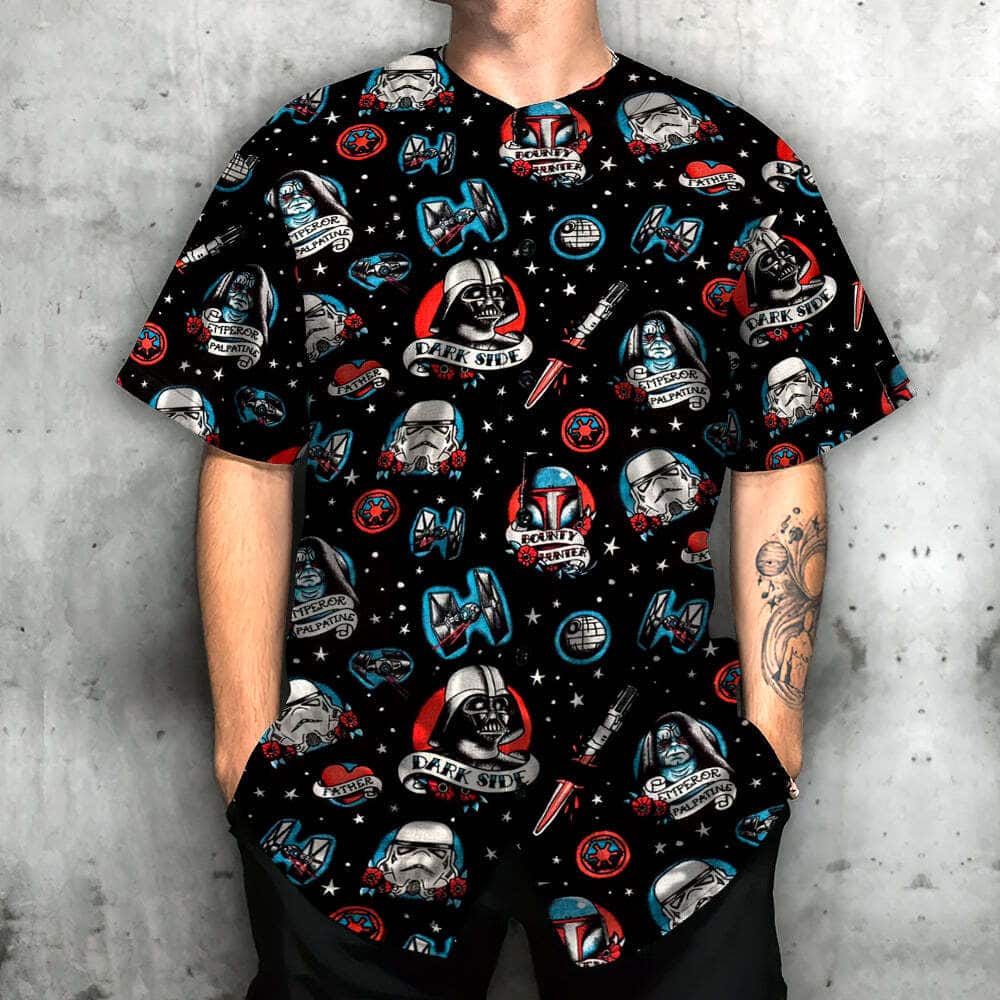 Darth Vader Storm Trooper Star Wars Baseball Jersey Gift For Son From Dad Darth Vader Storm Trooper Star Wars Baseball Jersey Gift For Son From Dad