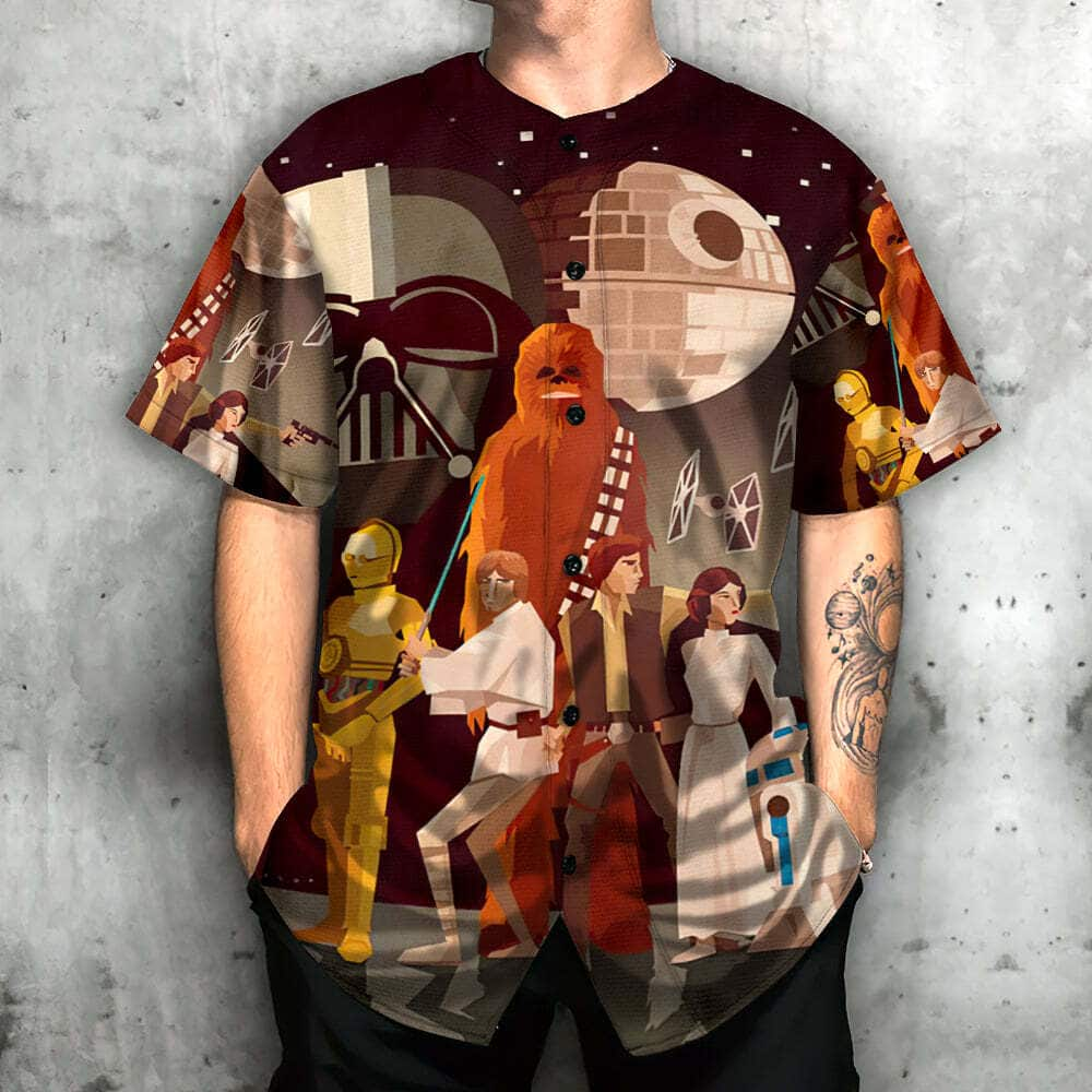 Summer Rebel Star Wars Baseball Jersey Gift For Best Friends