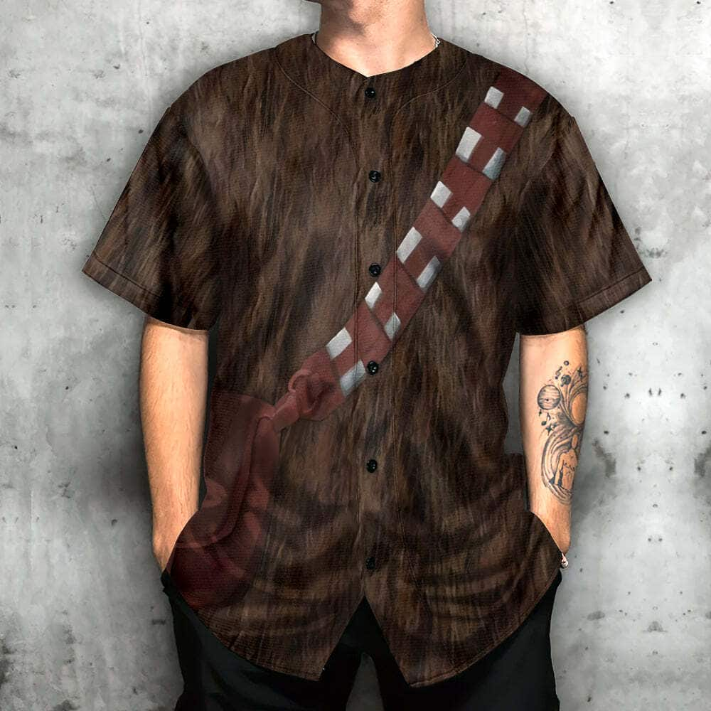 Star Wars Baseball Jersey Chewbacca Cosplay Gift For Best Friends