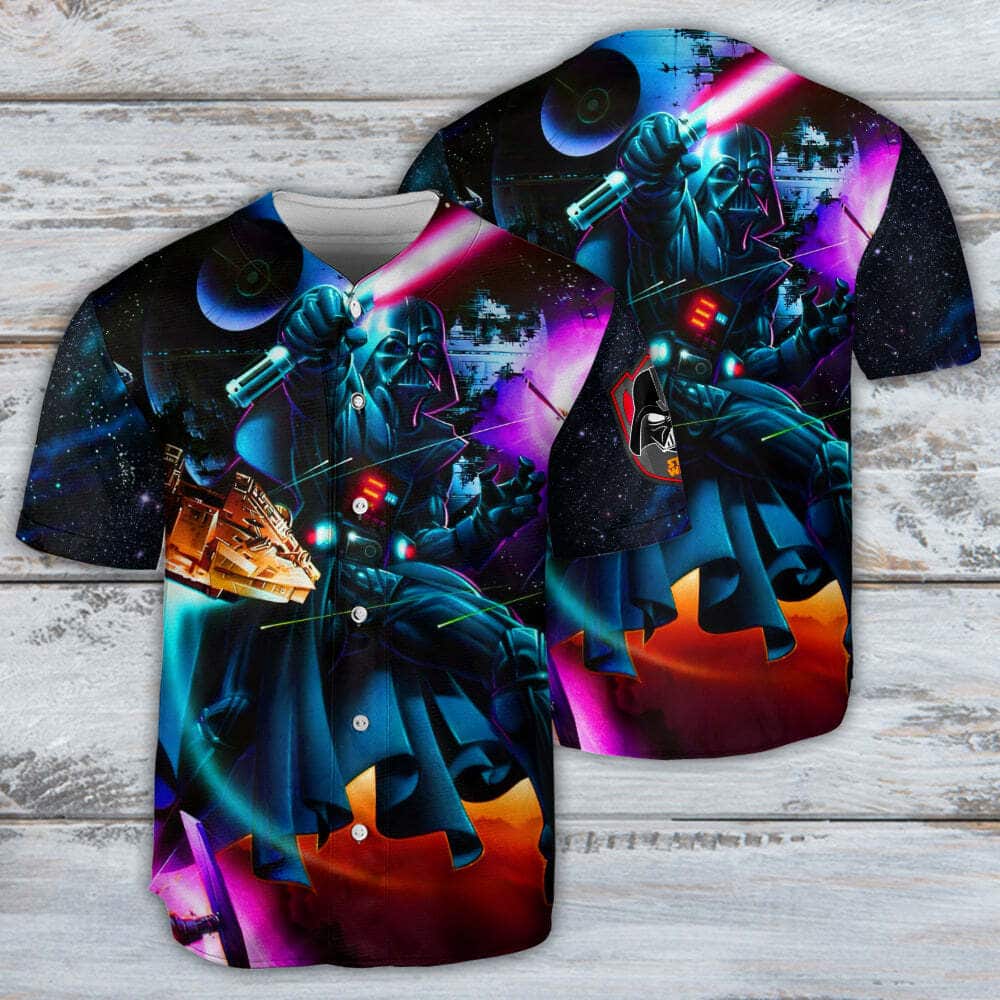 Darth Vader Star Wars Baseball Jersey Gift For Son From Mom Darth Vader Star Wars Baseball Jersey Gift For Son From Mom
