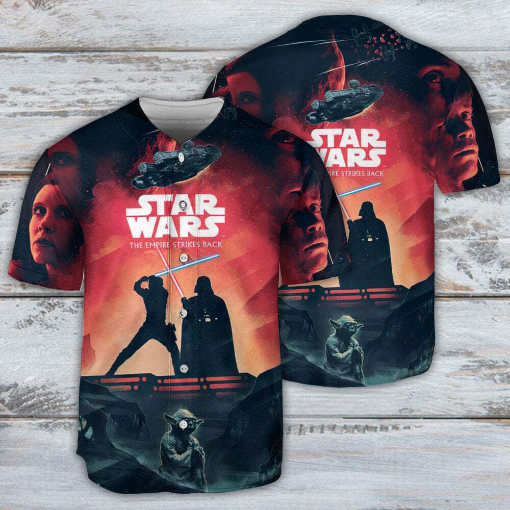 Star Wars Baseball Jersey The Empire Strikes Back 2 Gift For Son