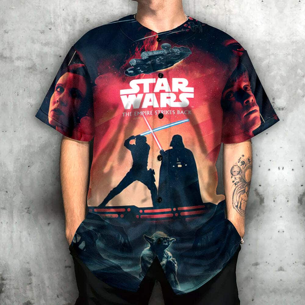 Star Wars Baseball Jersey The Empire Strikes Back 2 Gift For Son Star Wars Baseball Jersey The Empire Strikes Back 2 Gift For Son