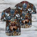 Vintage Baby Yoda Star Wars Baseball Jersey This Is The Way