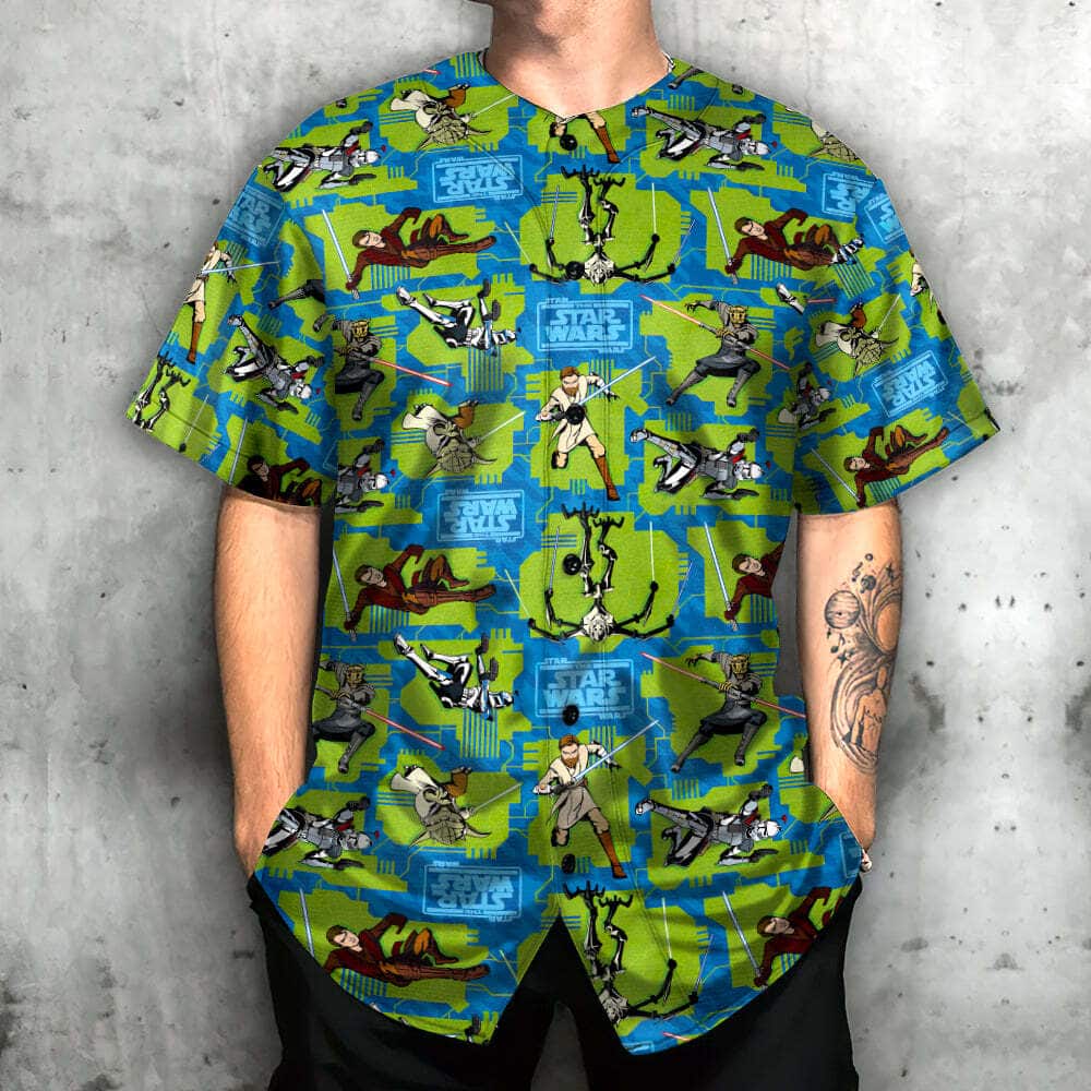 Star Wars Baseball Jersey There’s Always A Bigger Fish Gift For Daughter Star Wars Baseball Jersey There’s Always A Bigger Fish Gift For Daughter