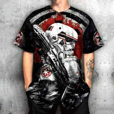Stormtrooper Star Wars Baseball Jersey Born To Kill