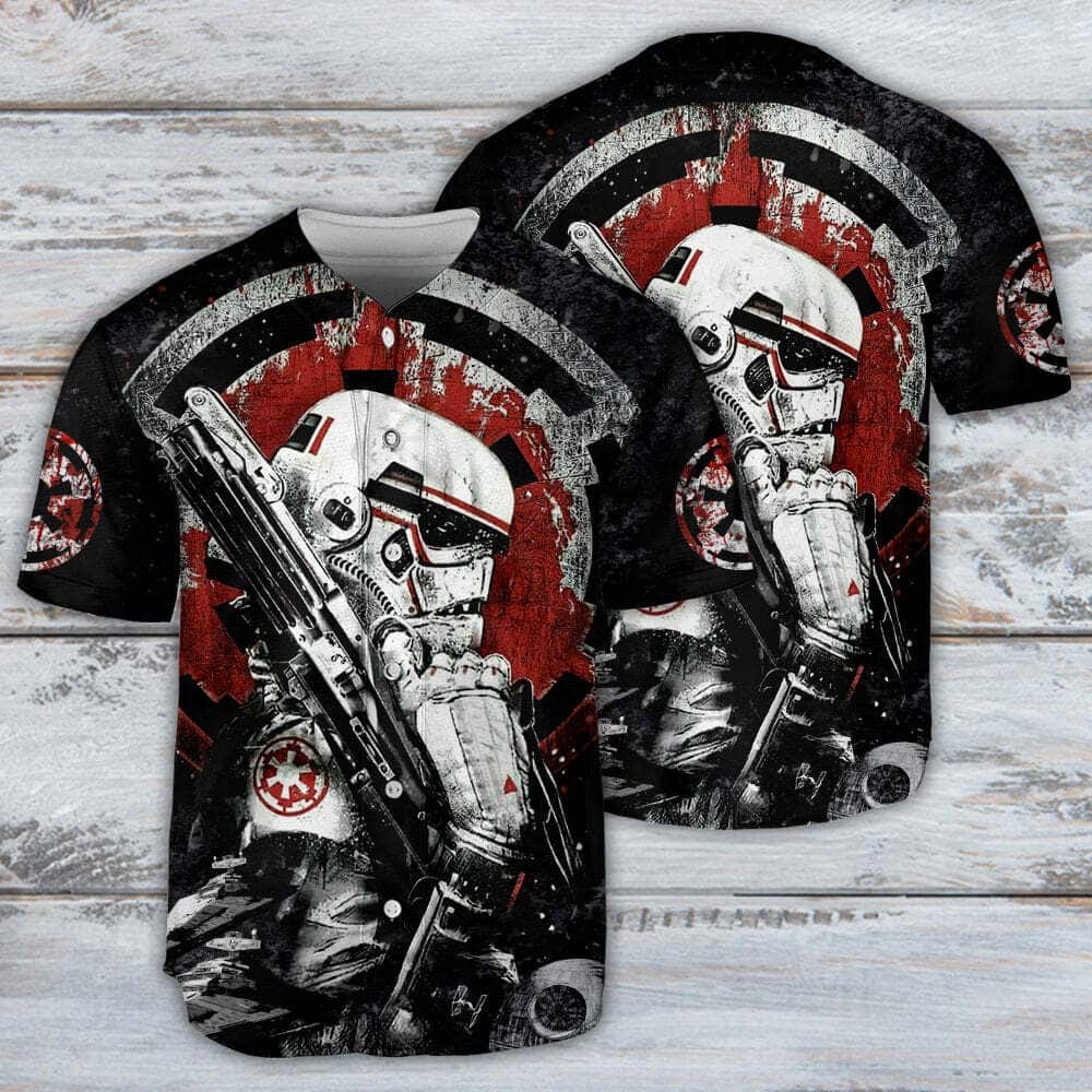 Stormtrooper Star Wars Baseball Jersey Born To Kill