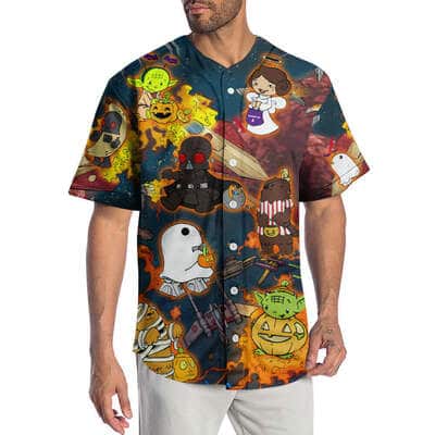 Cute Star Wars Baseball Jersey Halloween Gift For Sister
