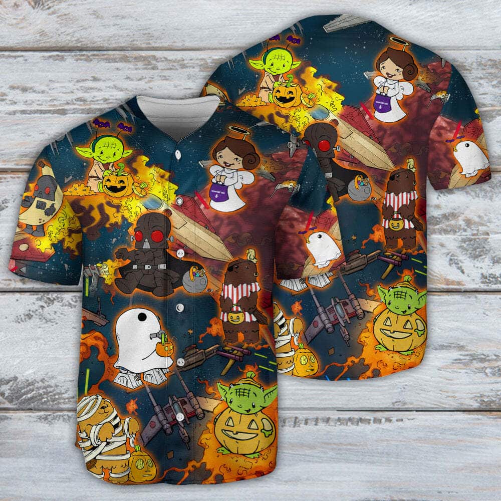 Cute Star Wars Baseball Jersey Halloween Gift For Sister Cute Star Wars Baseball Jersey Halloween Gift For Sister