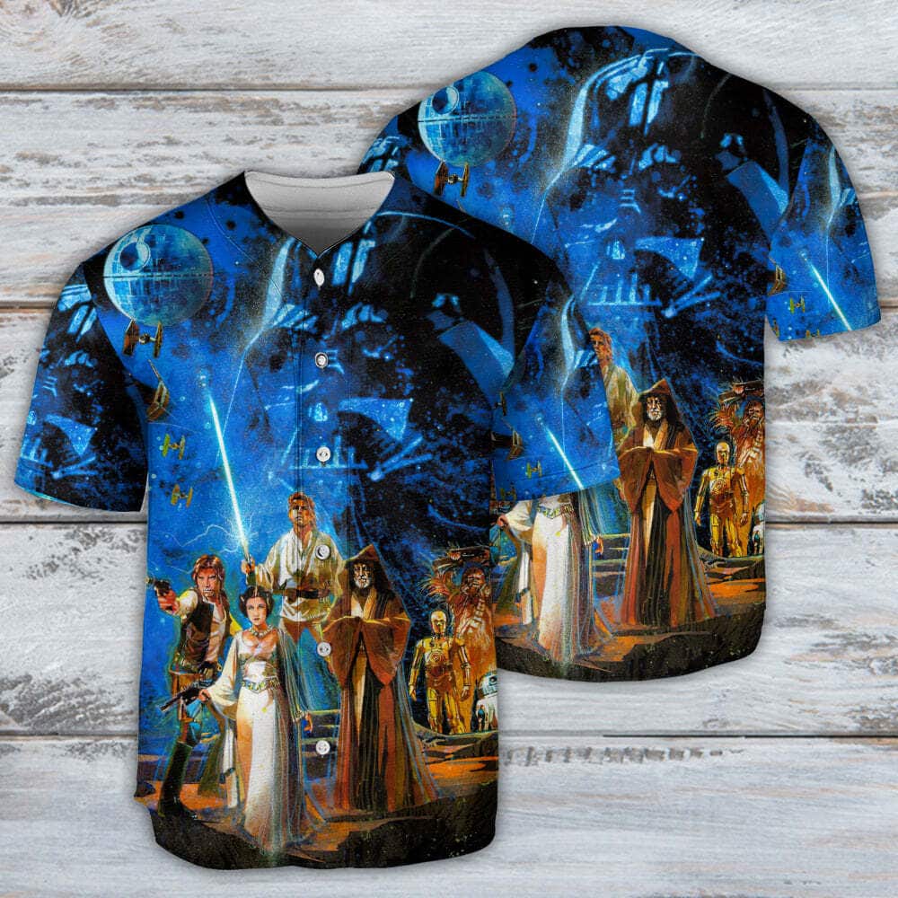 Vintage Star Wars Baseball Jersey Birthday Gift For Sister-In-Law