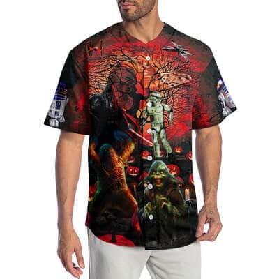 Star Wars Baseball Jersey Halloween Gift For Mom