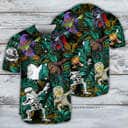 Star Wars Baseball Jersey Dabbing Skeleton Zombie Palm Leaves Pattern Halloween Gift