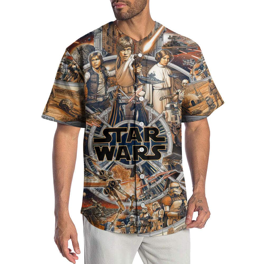 Star Wars Baseball Jersey This Is The Way Gift For Husband