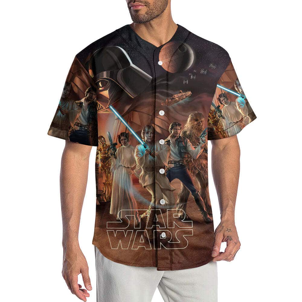 Star Wars Baseball Jersey No One's Ever Really Gone Birthday Gift For Dad Star Wars Baseball Jersey No One's Ever Really Gone Birthday Gift For Dad